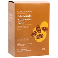 Faithful to Nature Almonds Supreme - Raw 